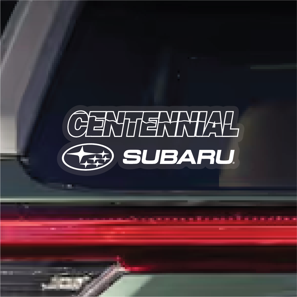 Centennial Subaru Car Decals