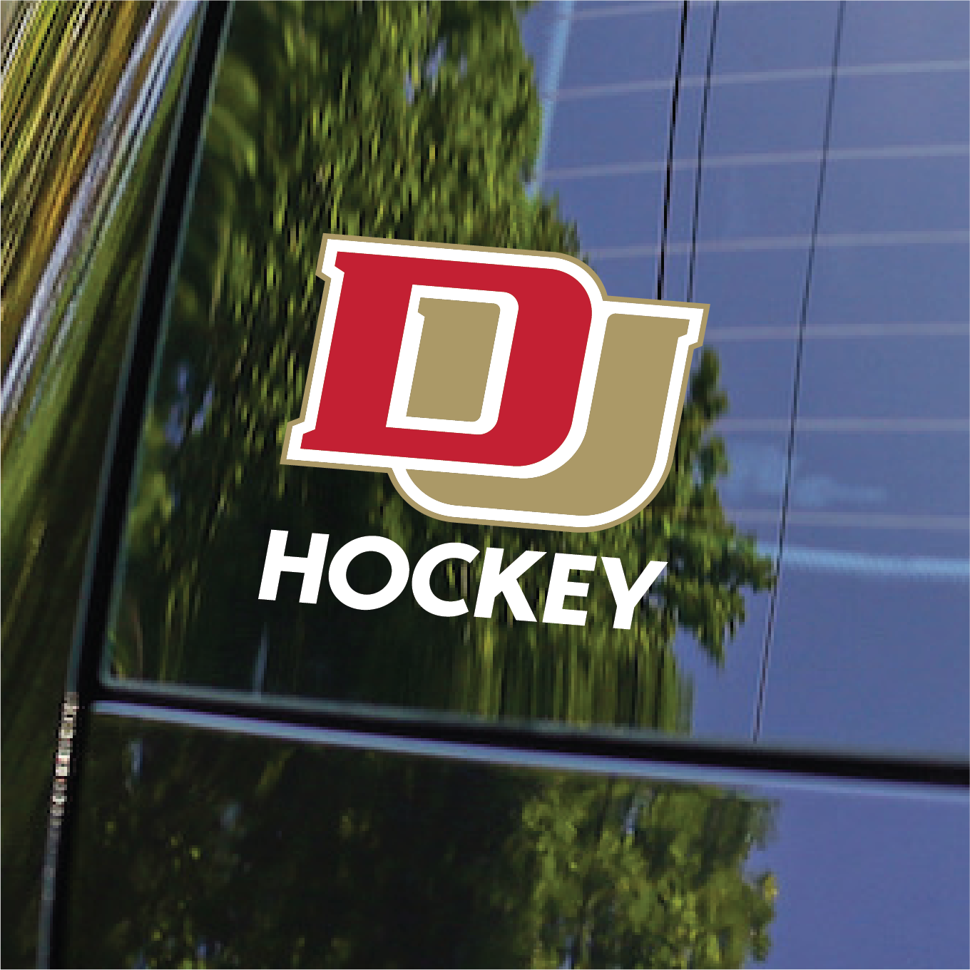 Denver University Hockey Car Decals