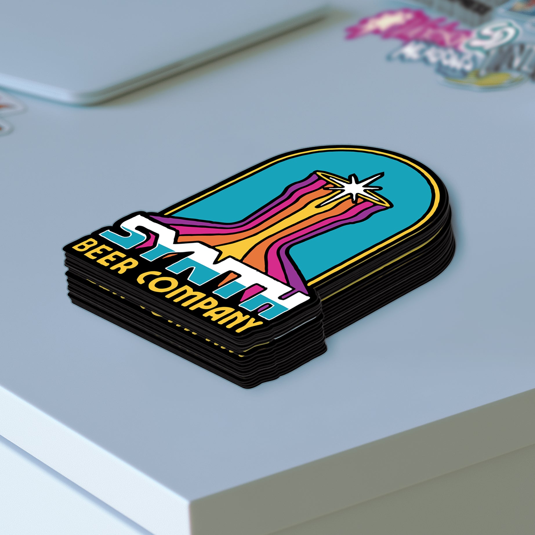 Synth Beer Co Stickers