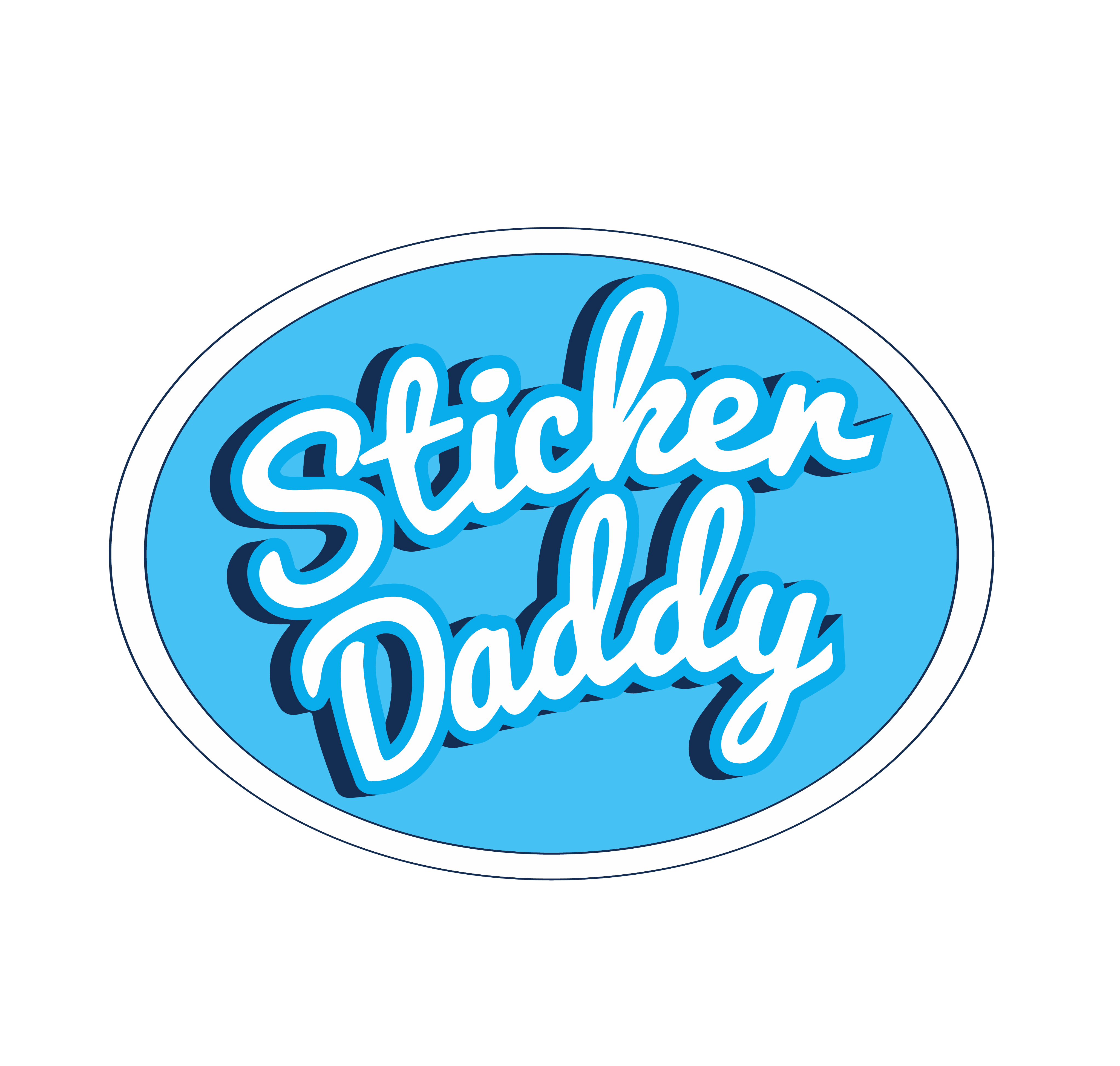 Oval Stickers