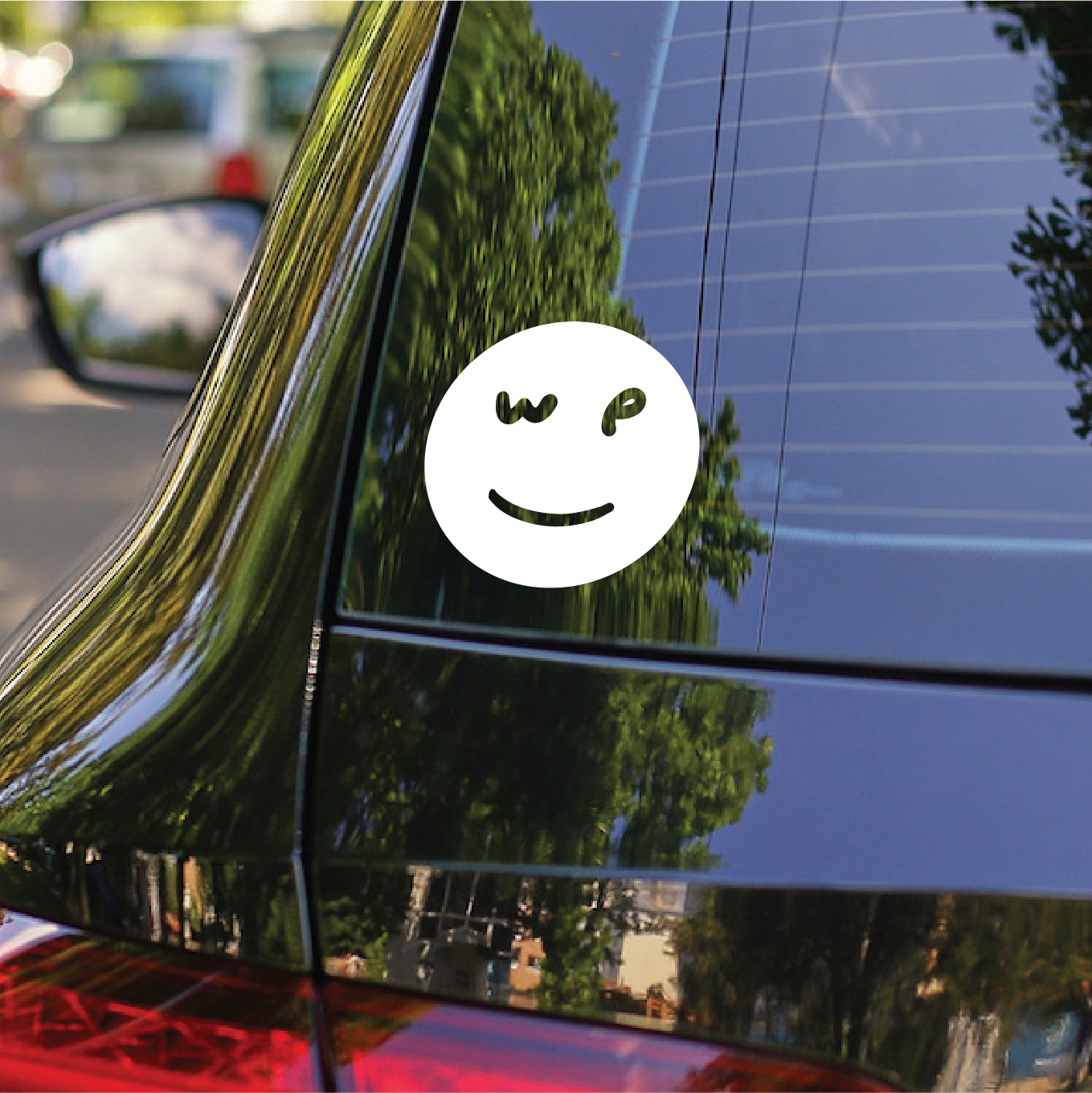Work In Progress Car Decals